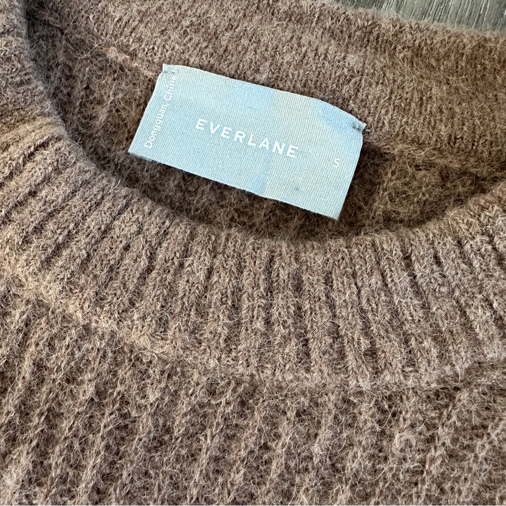 ✨SALE✨ Everlane Cocoon Crew Alpaca Sweater - Picture 4 of 9